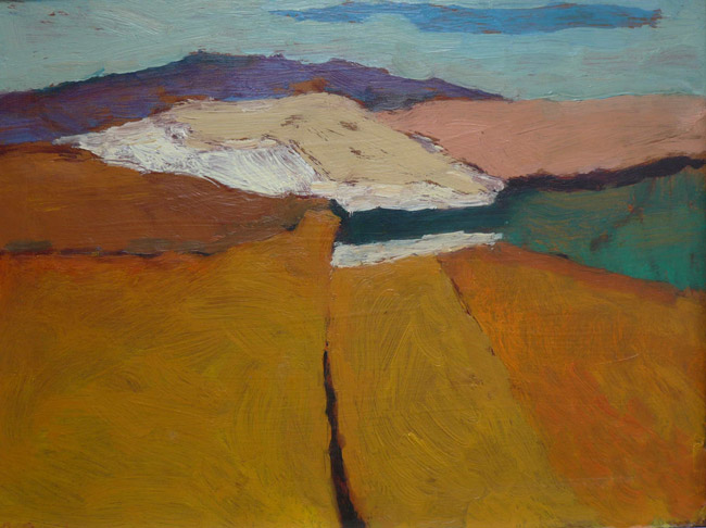 Spanje, 40 x 30 cm olieverf, 2021