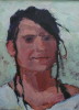 Meisje, 40 x 30 cm, olieverf, 2017