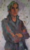Kees, 33 x 53 cm, olieverf, 2019