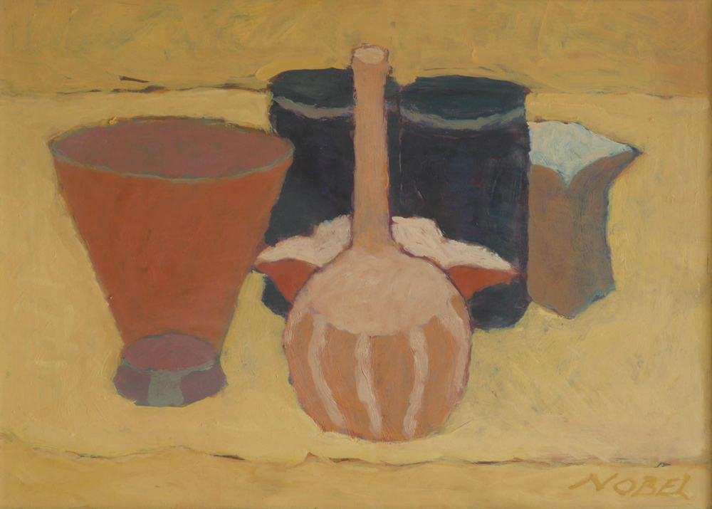 Potten, 55 x 40 cm, olieverf
