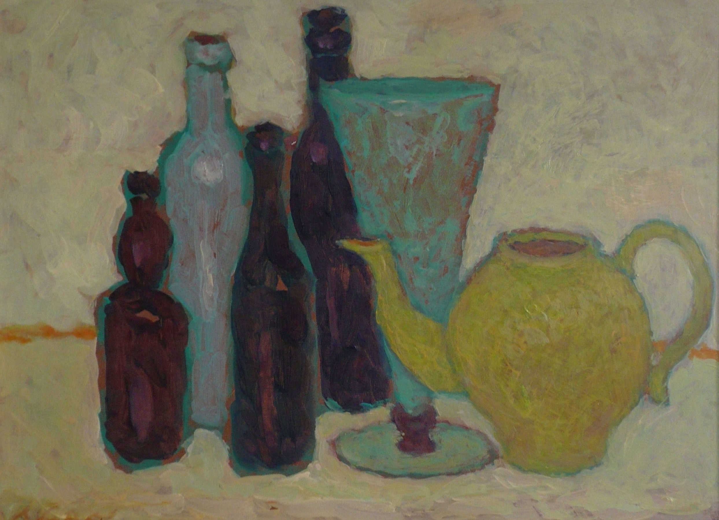 Stilleven, 55x40cm, olieverf, 2024