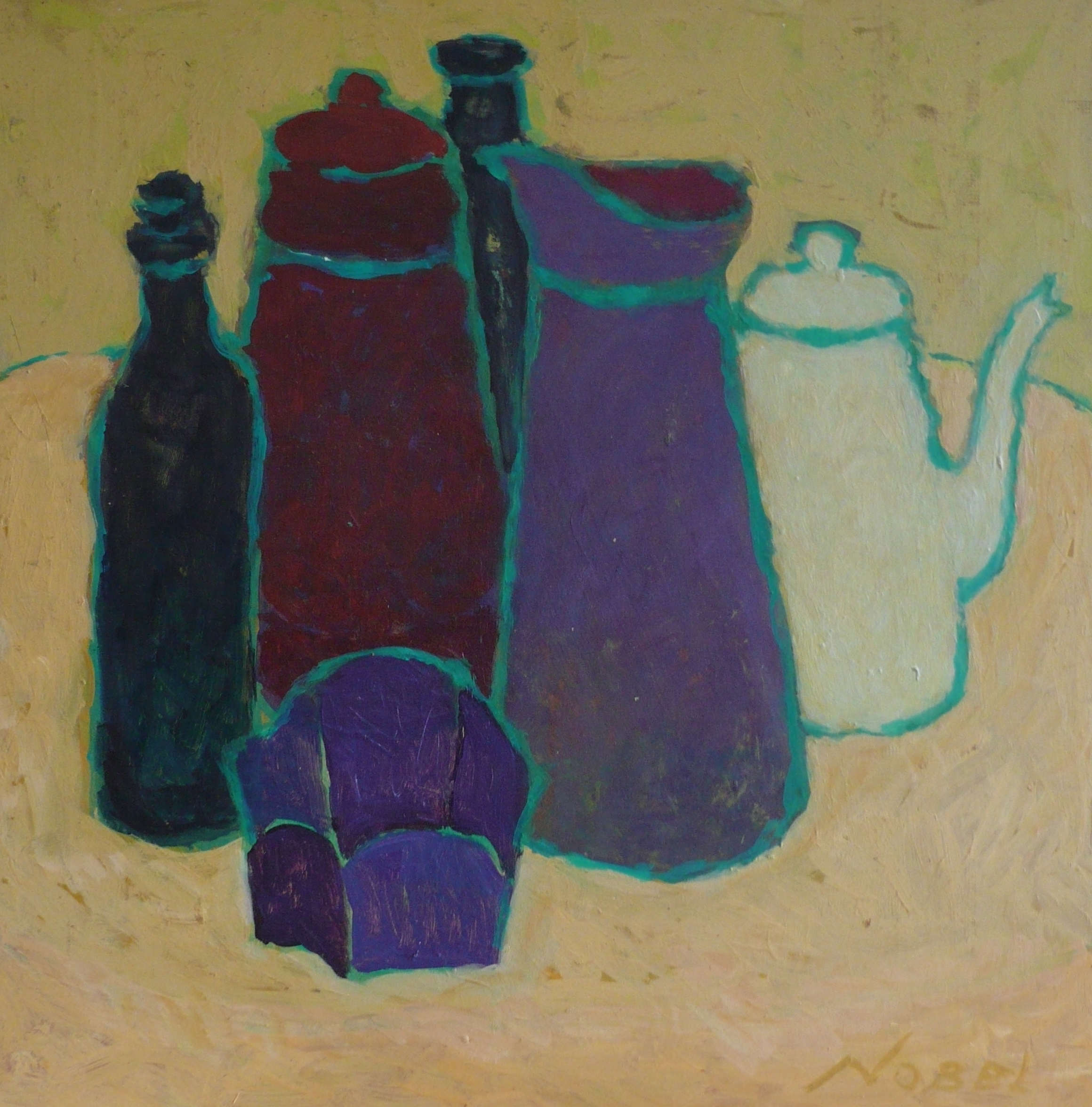 Stilleven, 50x50cm, olieverf, 2024